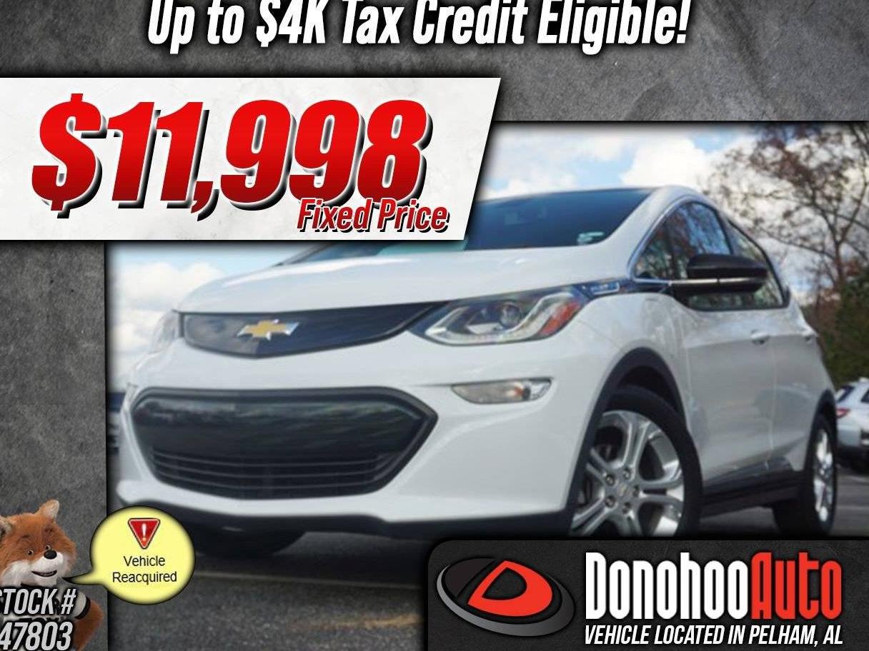 CHEVROLET BOLT EV 2017 1G1FW6S02H4181012 image